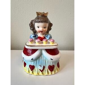 Napco 1956 Queen of Hearts Valentine Planter A1720F